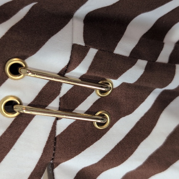 Zebra Print Sleeveless Dress MICHAEL KORS - Picture 3 of 10